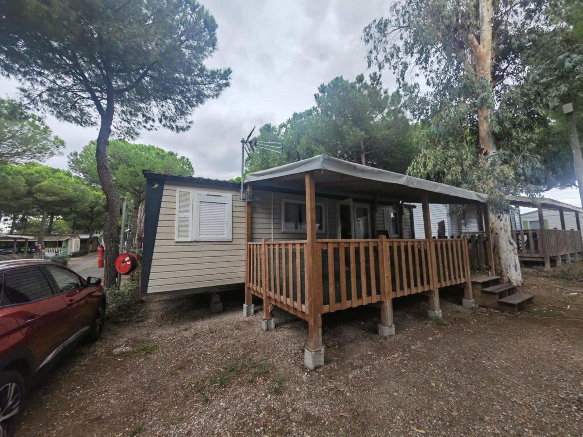 Mobile Home Camping Les Sables D'Or Le Grau-dʼAgde Exteriör bild